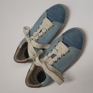 COACH C101 low top Espadrille Sneaker 6.5